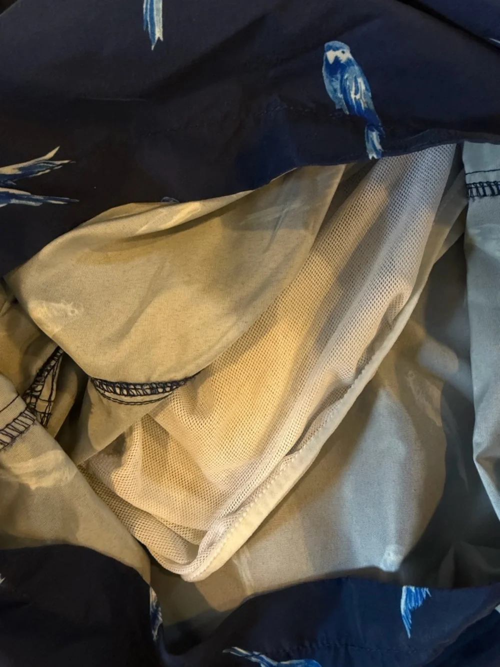 Polo Ralph Lauren interior mesh